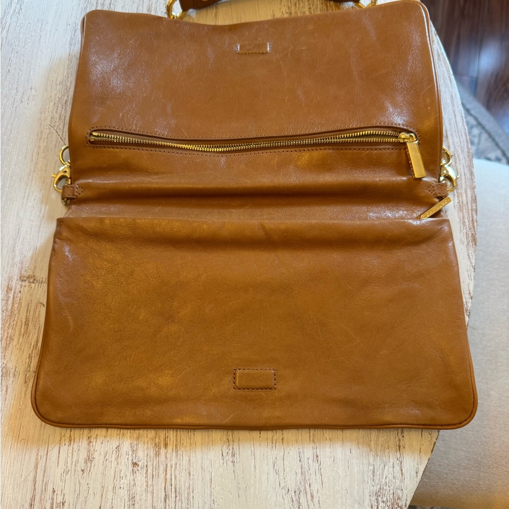 Tory Burch Reva Bombe’ Clutch/ Shoulder Bag - Picture 2 of 9